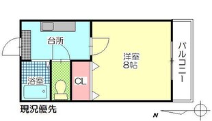 グランドライフ亀川の物件間取画像